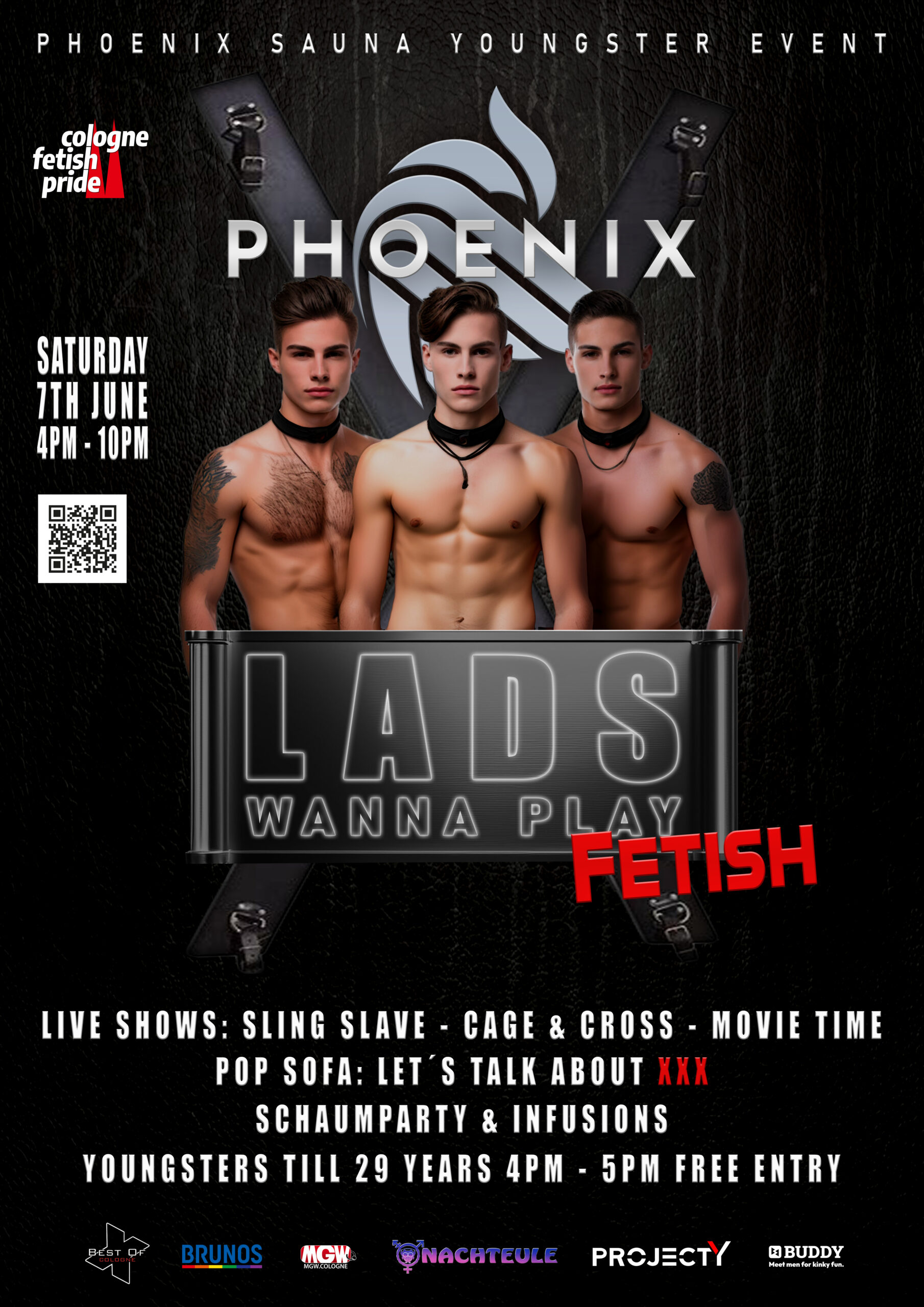 LADS WANNA PLAY – PART 5 FETISH PRIDE – A2 VORLAGE – MAI 2025